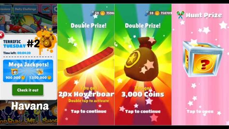 Subway Surfers: Havana (Terrific Tuesday Mega Jackpot!) Game .